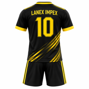 Custom Soccer Team Uniform Set Breathable Football Jersey Shorts and <b>Socks</b> Personalized Sublimation Sportswear for Men and Youth - Product Image 3