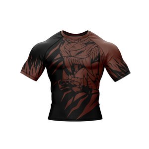 Personnalisez votre propre logo sur un rashguard à manches longues sublimé, rashguard MMA, rashguard BJJ, maillot de compression MMA pour moi - Product Image 4