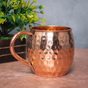 Diseño Moderno para un Fácil Manejo, Cómodo Vaso de Cobre de Doble Pared Aislado para Beber, Ideal para Campamento, Mantiene la Bebida Atractiva - Product Image 5