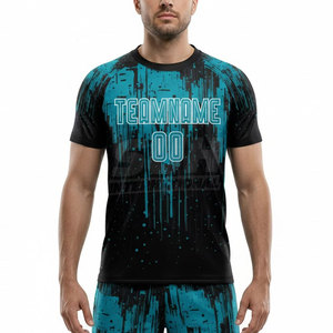 Diseño Único, Precio Económico, Color Personalizado, Jersey Deportivo Sublimado de Alta Calidad, Manga Corta, 100% Poliéster, Secado Rápido, Transpirable - Product Image 4