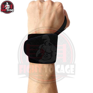 Good Supplier Fully Customized Made OEM ODM Service Black Color New Arrival New Trendy weightlifting hand <b>wrap</b> Wholesale Rate - Product Image 3