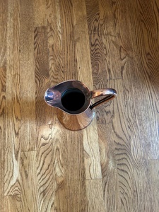 Ustensiles de cuisine artisanaux en cuivre, carafe à eau en cuivre pur, carafe 100% cuivre, carafe en cuivre de qualité alimentaire, carafe ayurvédique pour le stockage de l'eau, bienfaits pour la santé - Product Image 4
