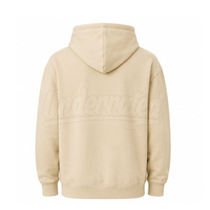 Hoodies contemporains surdimensionnés pour hommes, coupe décontractée en coton, pull à manches longues, vêtements urbains, impression personnalisée, vente en gros - Product Image 5