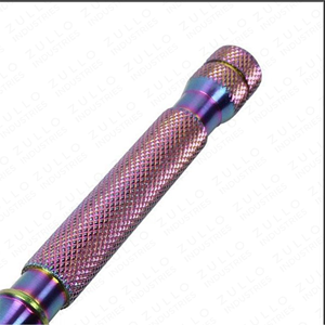 Rasoir de sécurité double tranchant Premium Rainbow en acier inoxydable, rasoir manuel pour le soin du visage des hommes - Product Image 5