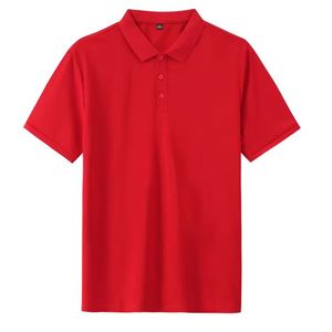 Camiseta Polo Personalizada al por Mayor 100% Poliéster para Hombre, Camisetas Polo de Golf Bordadas Personalizadas, Camiseta Polo de Poliéster para Hombre - Product Image 1