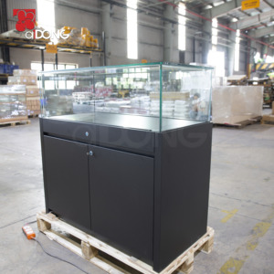 Luxury Glass Watch Display Racks Freestanding LED Retail Display Stand Vietnam OEM Factory ADONG A56 - Product Image 2