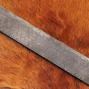Barra de Acero de Damasco Personalizada Hecha a Mano para Fabricación de Cuchillos, Alta Calidad OEM THEWIZ CRAFTS, Grosor de Hoja de 0.5mm - Product Image 3