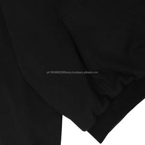 Diseñador Oversized Pull-Over Sudaderas con capucha para hombre Algodón orgánico 320gsm Impresión 3D Entrenamiento de invierno Sin cordón - Product Image 4