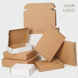 Custom Waterproof Kraft Paper Corrugated <b>Pizza</b> <b>Box</b> Flexographic Printing Wholesale Eco Friendly Food Delivery Packaging <b>Box</b> - Product Image 3