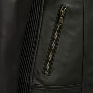 Chaqueta de Cuero PU Otoño 2026, Nueva, Corte Ajustado, Color Sólido, Personalizada, Chaqueta de Cuero para Mujer de Invierno - Product Image 4