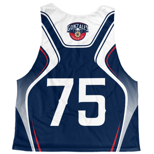 140gsm <b>Plus</b> <b>Size</b> Lightweight <b>Mesh</b> Reversible Lacrosse Pinnies Men Blank Breathable Open Hole Team Scrimmage Vests Custom - Product Image 2
