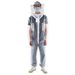 Nuevo Traje de Apicultura de Malla de Nailon Transparente de una Pieza, Anti-Picaduras de Abejas, Ropa de Seguridad para Apicultura, para Hombres y Mujeres, Personalizable - Product Image 1