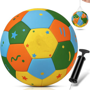 Balón de Fútbol Clásico, Duradero, Acolchado, Transpirable y Ligero, con Logotipo Personalizado, Ideal para Niñas, Niños y Adultos, para Hacer Trabajos de Equilibrio en Casa - Product Image 5