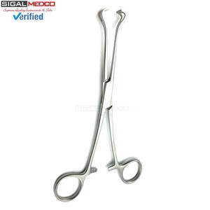 Pinzas Babcock para Tejido Intestinal de 20 cm, Acero Inoxidable Premium, Instrumento Quirúrgico Manual Atraumático, Suave, con Certificación CE - Product Image 3