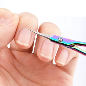 NEW Stainless Steel <b>Cuticle</b> <b>Scissors</b> Art Clippers Russian Nail Dead Skin Remover for Nails Curved Tool Durable Manicure <b>Scissors</b> - Product Image 3