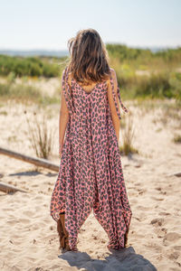 Women Leopard Print Cotton Jumpsuit <b>Spaghetti</b> <b>Strap</b> V Neck Loose Fit Wide Leg Casual Summer Outfit - Product Image 4