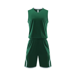 Ensemble de maillots de basket-ball d'entraînement d'hiver respirants, à séchage rapide, sans manches, de haute qualité, avec logo et couleurs personnalisés - Product Image 1