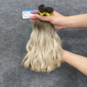 Extensiones de Cabello Humano Vietnamita Remy con Punta de Queratina, Súper Dobles, Alineadas con la Cutícula, Color Natural, Suaves y Brillantes, Venta al Por Mayor - Product Image 2