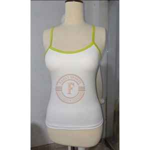 Top de Tirantes Finos Estilo Vintage, Ajustado y sin Mangas, para Chicas - Product Image 1