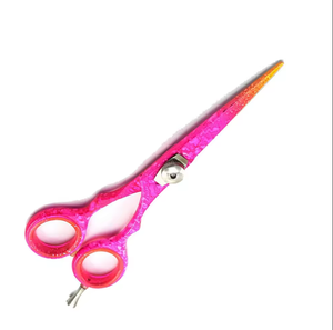 Ciseaux de coiffeur en acier inoxydable allemand, revêtement papier, lame tranchante et repose-doigts en céramique réglable ANAAIF - Product Image 2