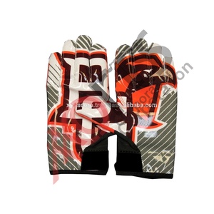 Gants de football américain sur mesure en gros, légers, imperméables, protection UV, paume en cuir adhérent, pour sportifs - Product Image 1