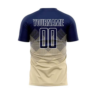 เสื้อฟุตบอลคุณภาพพรีเมียมสำหรับผู้ชาย เนื้อผ้าเบาสบาย ระบายอากาศได้ดี สวมใส่สบาย เหมาะสำหรับการฝึกซ้อมและการแข่งขันระดับมืออาชีพ - Product Image 2