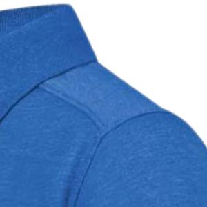 Royal Blue <b>Polo</b> Shirt Gold Graphic Embroidery Short Sleeve Collared Button <b>Top</b> Casual Cotton Pique Custom Uniform Unisex <b>Top</b> Tee - Product Image 4