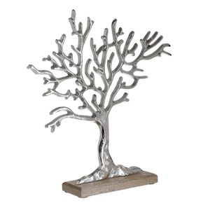 Adorno minimalista de 4 niveles con base de madera y metal para decoración del hogar, dormitorio, regalos y decoración navideña. - Product Image 2