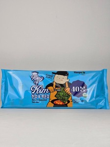 Nori Gim : Le Roi des Kim – Algues Coréennes Grillées et Assaisonnées, 40 Pièces, Sachet de Snacks Séchés, pour une Expérience Gim et une Alimentation Saine - Product Image 2