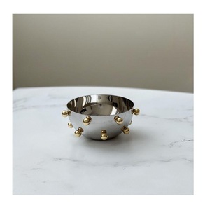 Modern Stainless Steel Eco-Friendly <b>Chocolate</b> Bowl for <b>Wedding</b> Candy Trays and Decor - Product Image 1