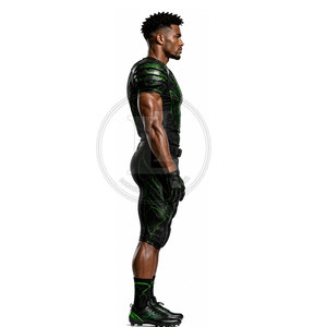 Stylish Comfort American Football Uniform Breathable Lightweight Design <b>Athletic</b> Fit High Quality - Product Image 4