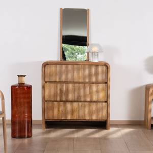 Cómoda de diseño Vandana Royal Essence con frentes acanalados Céresto 3 cajones grandes - Product Image 1