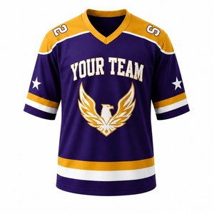 High Quality Breathable Printed Eco-Friendly Lacrosse Uniform Set Half Sleeve Front Logo Custom Player <b>Name</b> Number Unisex Sports - Product Image 2