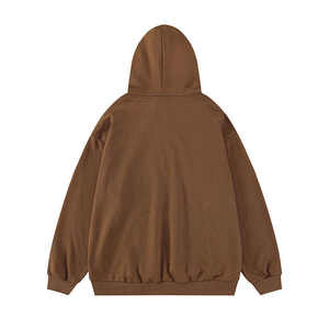 Sweat-shirt à capuche pour homme, personnalisable, uni, très populaire, streetwear, hiver, haute qualité, 100% coton, molleton écologique - Product Image 3