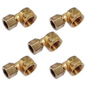 ข้อต่อท่อทองเหลืองคุณภาพสูงแบบตัวผู้ต่อกับตัวเมีย (AOL-021) - Product Image 3