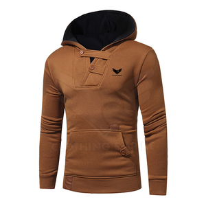 Nouvelle arrivée hiver pull à capuche uni avec vente en gros de haute qualité coton surdimensionné nouveau style hommes sweat à capuche fabriqué au pakistan - Product Image 1