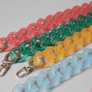 Collar de resina de diseño colorido hecho a mano, joyería de moda, accesorio ligero y duradero para mujeres y niñas Tradebyd - Product Image 5