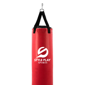 กระสอบทรายชกมวยมืออาชีพกระเป๋าเจาะหนังแท้กระเป๋าชกมวย - Product Image 2
