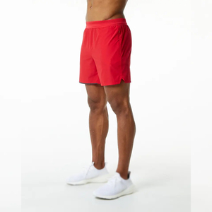 Pantalones Cortos Deportivos Casuales para Hombre, 5 Pulgadas, Cierre de Cremallera, 100% Algodón Oxford, Impermeables, Cintura Media, para Entrenamiento Físico, con Bolsillos, Diseño Digital - Product Image 2