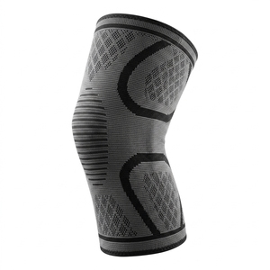 Protection Avancée Unisexe Noire en Spandex et Nylon Épais, Respirant, Antidérapant, Universel pour la Course et le Soulagement de la Douleur Arthritique - Product Image 4