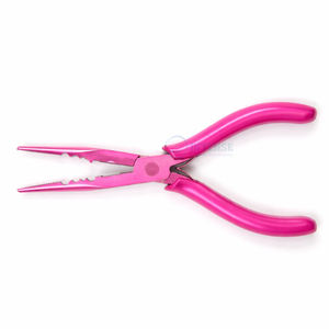 Alicates Profesionales de Acero Inoxidable Multiusos para Extensiones de Cabello, Herramienta para Aplicar y Remover Anillos Nano y Micro - Product Image 2