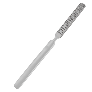 Foot <b>File</b> and Rasp 7 Inch Double Sided Callus Remover Silver Handle Stainless Steel Pedicure Foot Care Hard Skin Removal Tool - Product Image 4