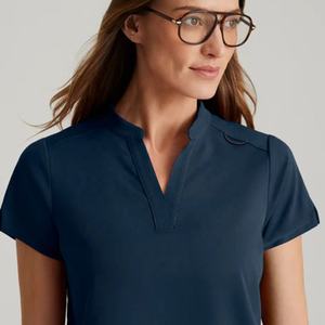Venta al por mayor personalizable suave al tacto fácil ajuste enfermera traje quirúrgico para hombres y mujeres uniformes médicos de hospital - Product Image 2