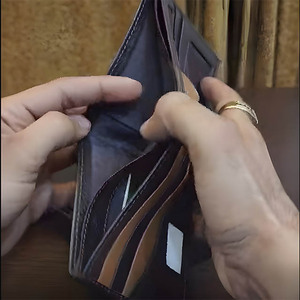 Executive Bi Fold Genuine Leather <b>Wallet</b> for Men with Multi Card Slots Transparent ID Window Cash Compartment and Slim Design - Product Image 5