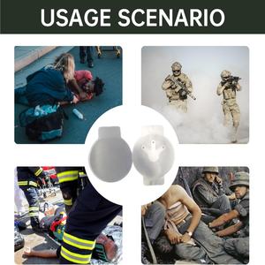 Perawatan cedera dada darurat segel dada terbuka untuk penetrasi <span class=keywords><strong>Trauma</strong></span> dada - Product Image 6