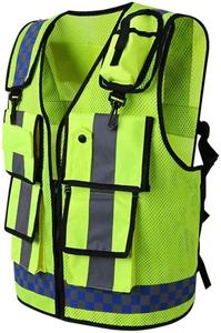 Chaleco de Seguridad Reflectante para Invierno, de Alta Calidad, Impermeable, Unisex, para Trabajo, con Logotipo Personalizado, Servicio OEM/ODM PK - Product Image 5
