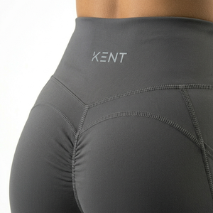 Women Leggings with Mesh Panels High Waist <b>Tummy</b> <b>Control</b> Pockets Breathable Gym Workout Yoga Pants Fitness Custom OEM ODM - Product Image 4