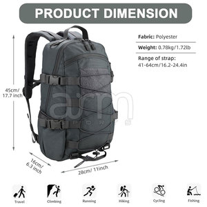 Portable Lightweight Waterproof Polyester Made Foldable Tactical Bags For Training Low MOQ Comfortable Tactical Bags - Product Image 3
