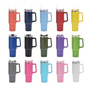 Vaso Térmico OEM de 40 oz, Doble Pared Aislada, Libre de BPA, Acero Inoxidable, Termo para Auto, Taza de Vacío - Product Image 1