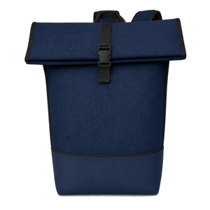 Black Roll Top Laptop Backpack Oxford Waterproof Softback Unisex Travel <b>Computer</b> <b>Bag</b> Can be Recycle Product Recycle <b>Bag</b> - Product Image 5